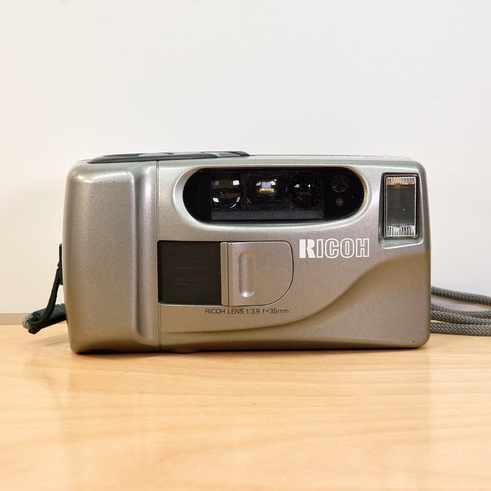 Ricoh AF-66 Date 35mm Film Camera, Vintage Point & Shoot, Tested Working